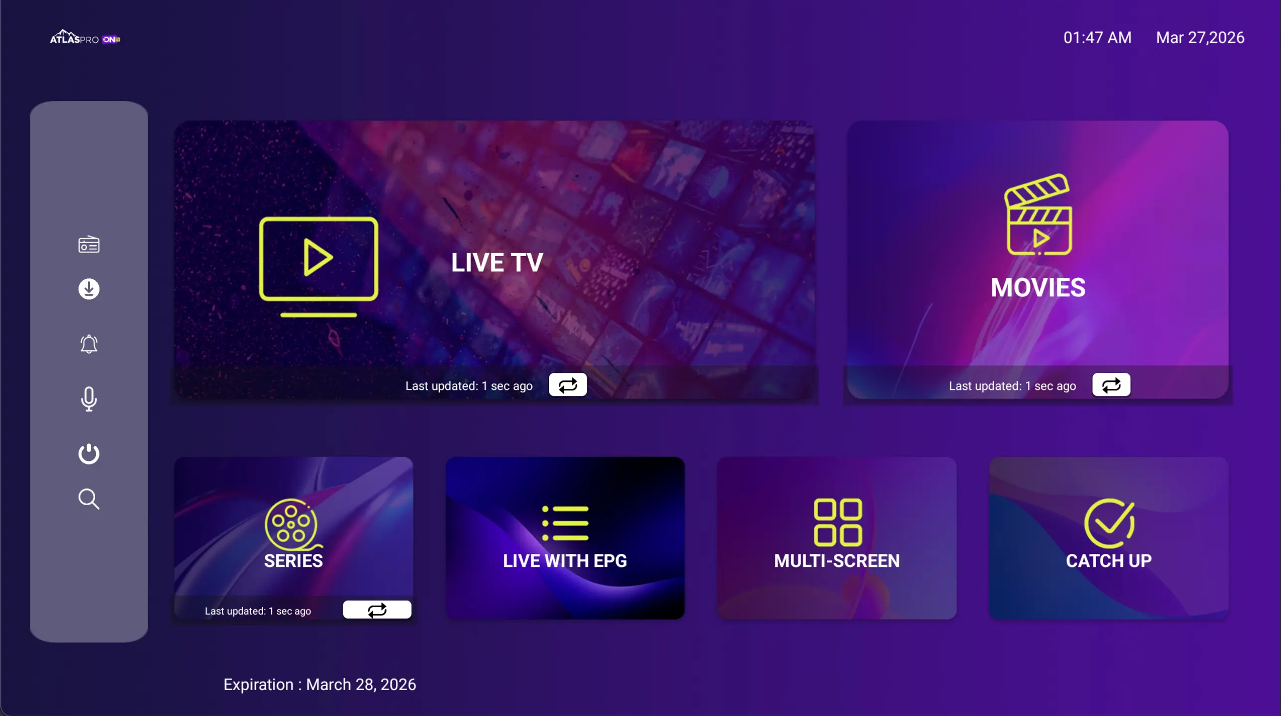 Comment installer Atlas Pro ONTV 4.0 — tableau de bord IPTV sur Fire Stick et Android TV
