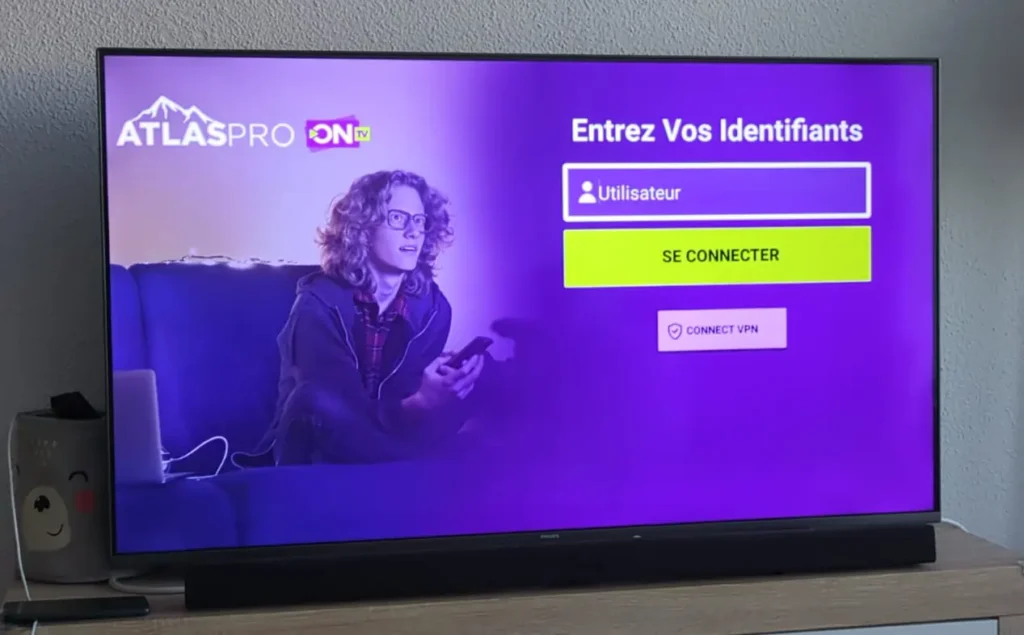 Atlas Pro on Tv — activer votre abonnement IPTV avec code ou Xtream sur Smart TV
